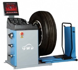 Semi-Automatic Wheel Balancer for Truck